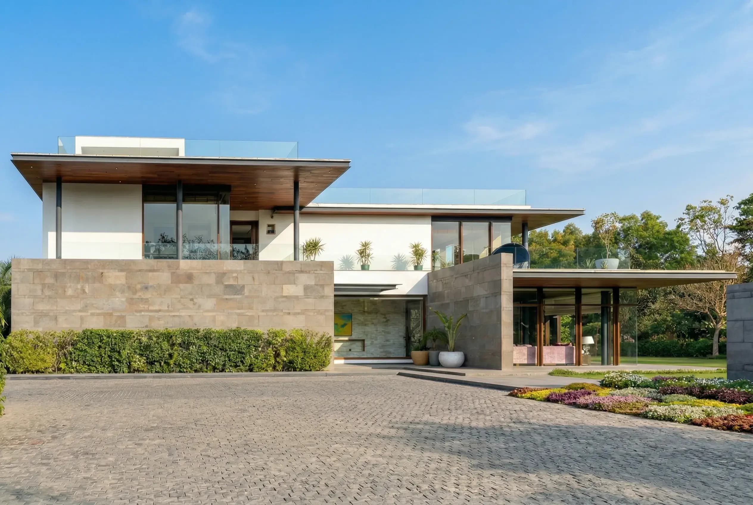 Custom home construction in Chikkaballapur by SSS Design & Constructions — architect-led villas and houses